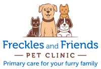 Freckles and Friends Pet Clinic - Long Beach CA - Logo